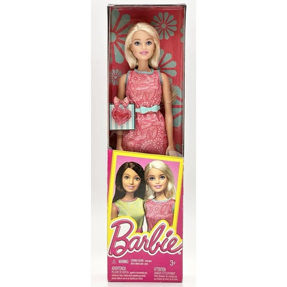 2015 Mattel DGX62 Barbie Friends Series Pink Dress 12